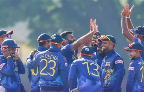 இலங்கை கிரிக்கெட் அணி பரபரப்பான வெற்றி